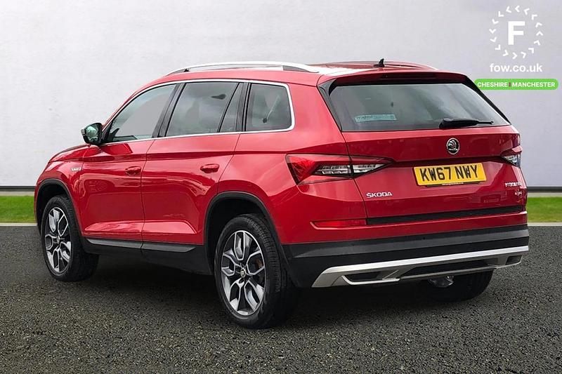 Used Skoda Kodiaq Scout 4x4 2017 Red SUV