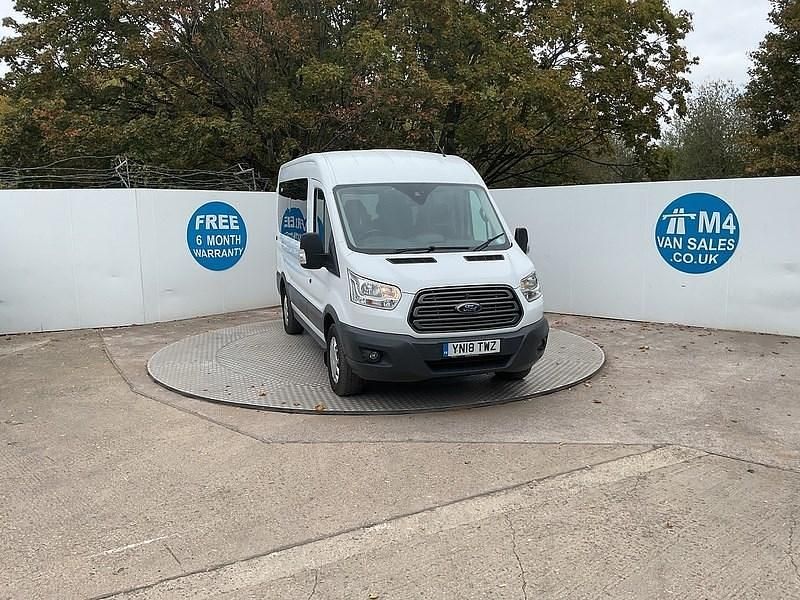 White Used 2018 Ford Transit Trend | £15,995 (Fair price) - Image 1/4