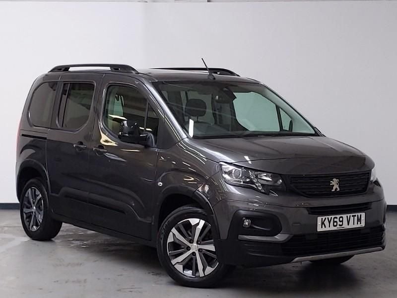 Used Peugeot Rifter GT-line 109 HP (80 kW) 2019 Grey MPV