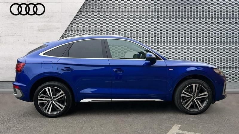 Used Audi Q5 S-Line 265 HP (194 kW) 2021 Blue SUV