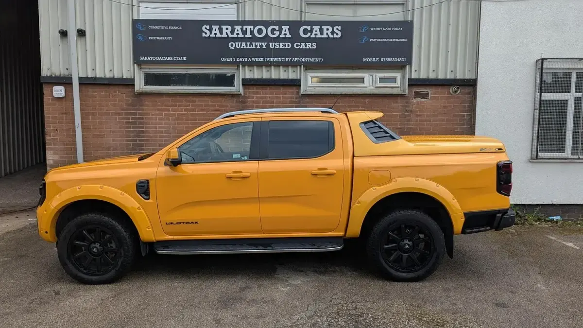 Used Ford Ranger Wildtrack 2024 Orange Pickup