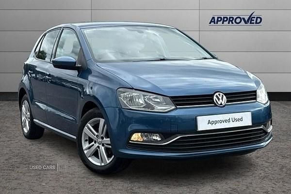 Blue Used 2017 VW Polo Edition Hatchback | £9,495 (Fair price) - Image 1/4