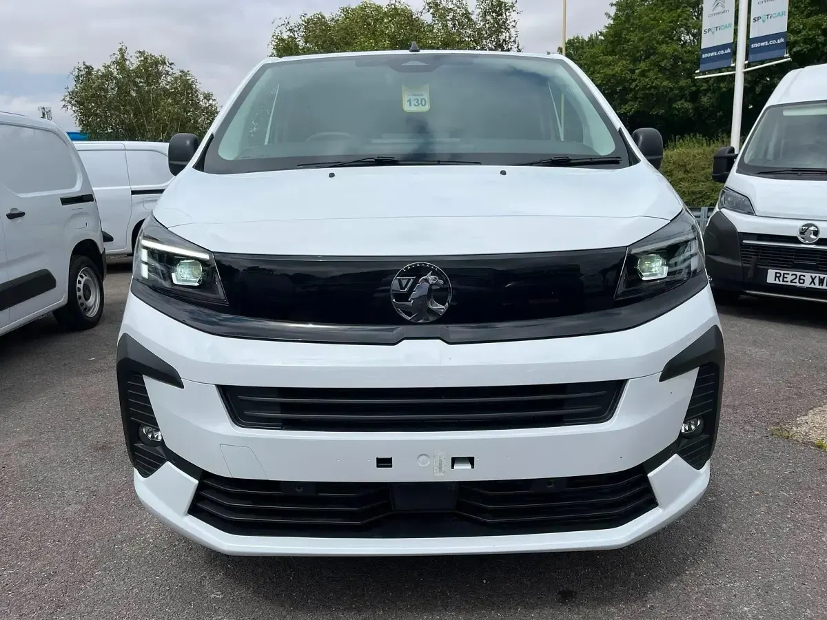 New Vauxhall Vivaro S 120 HP (88 kW) 2026 White MPV