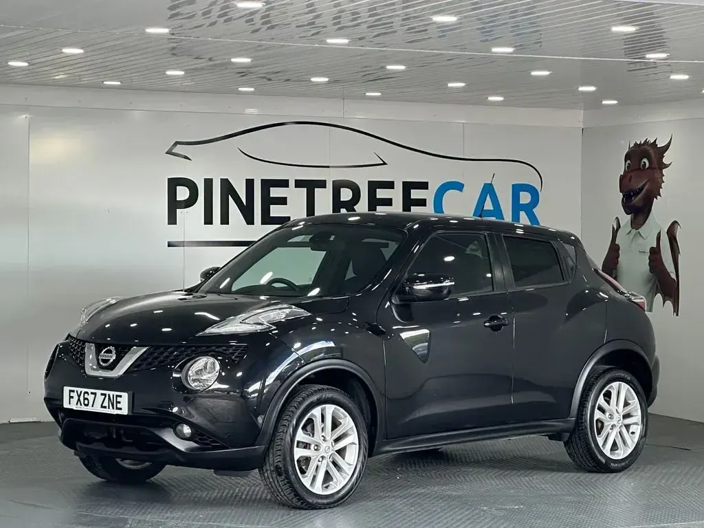Used Nissan Juke N-Connecta 117 HP (86 kW) 2017 Black SUV