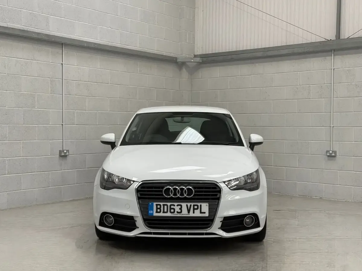Begagnad Audi A1 Sport 2014 Vit Halvkombi