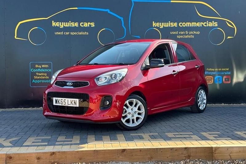 Red Used 2015 Kia Picanto 3 Hatchback | £9,490 (A bit pricey) - Image 1/1