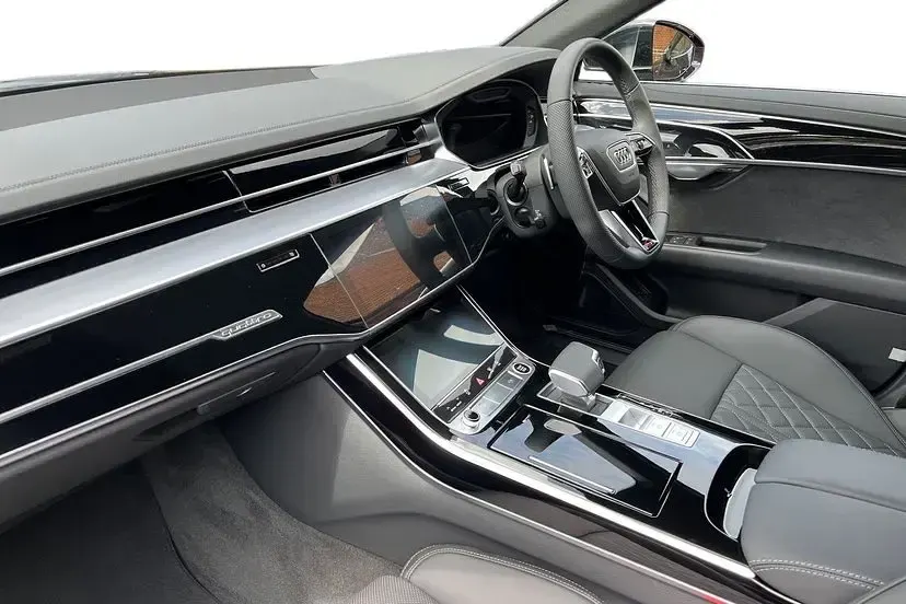 New Audi A8 S-Line 340 HP (250 kW) 2026 Mythos black Sedan
