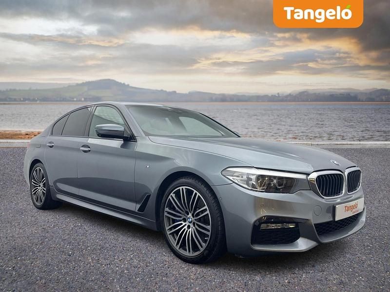 Blue Used 2017 BMW 540 M Sport Sedan | £21,145 (Fair price) - Image 1/4