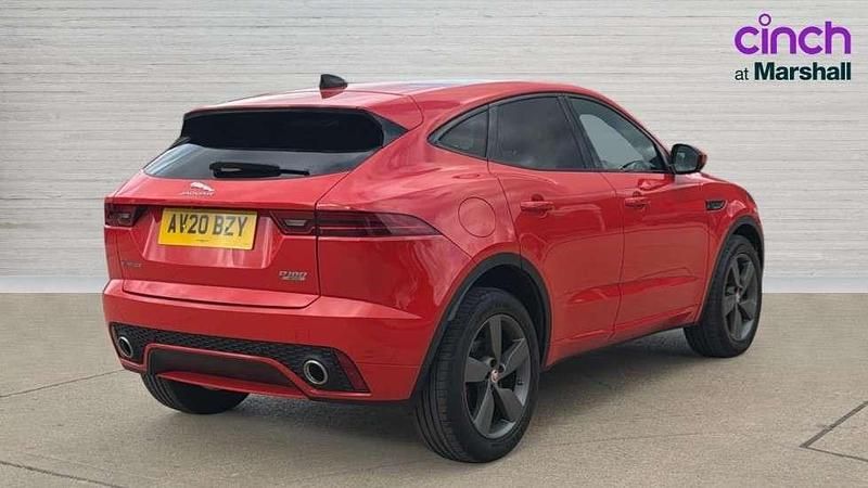 Usado Jaguar E-Pace Chequered Flag 180 HP (132 kW) 2020 Vermelho SUV