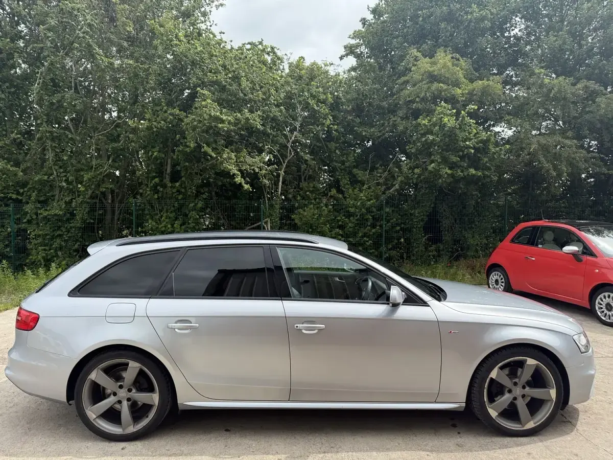 Used Audi A4 Black Edition 150 HP (110 kW) 2014 Silver Estate