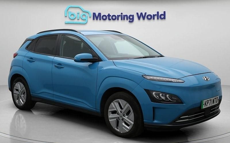 Used Hyundai Kona Premium 150 kW (204 HP) 2021 Blue SUV