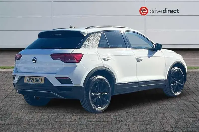 Used VW T-Roc Black Edition 150 HP (110 kW) 2021 White SUV