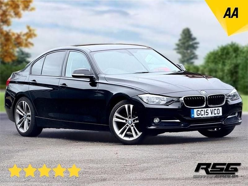Black Used 2015 BMW 318 Sport Line Sedan | £9,000 (Good price) - Image 1/3