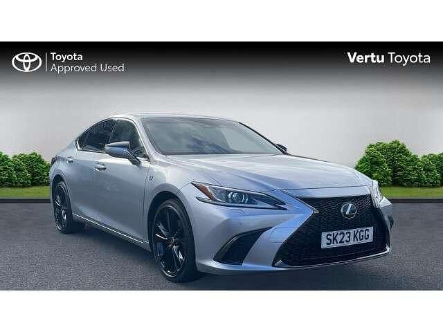 Silver Used 2023 Lexus ES300H Sport Line Sedan | £28,843 (Good price) - Image 1/4