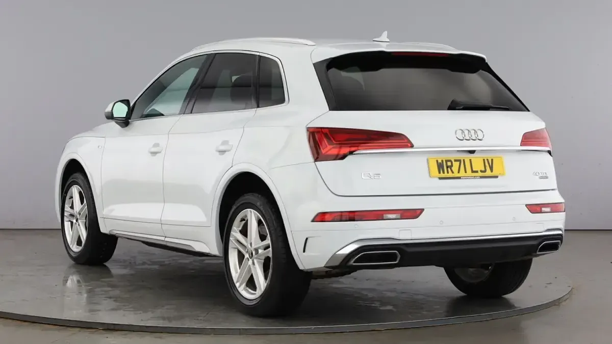 Used Audi Q5 S-Line 204 HP (150 kW) 2021 White SUV