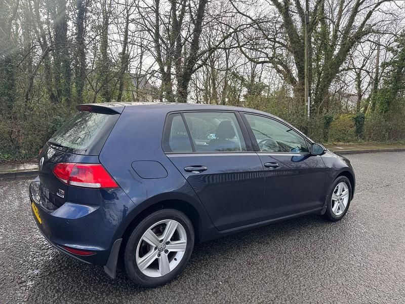 Used VW Golf VII Match 2015 Blue Hatchback