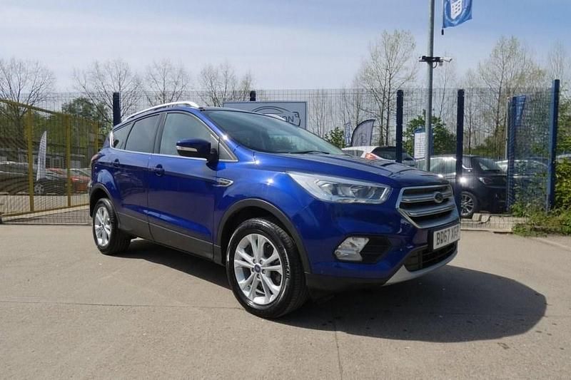 Blue Used 2017 Ford Kuga Titanium SUV | £9,495 (Fair price) - Image 1/4