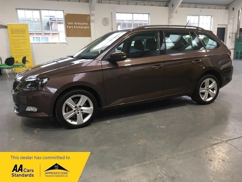 Used Skoda Fabia SE L 110 HP (80 kW) 2016 Brown Estate