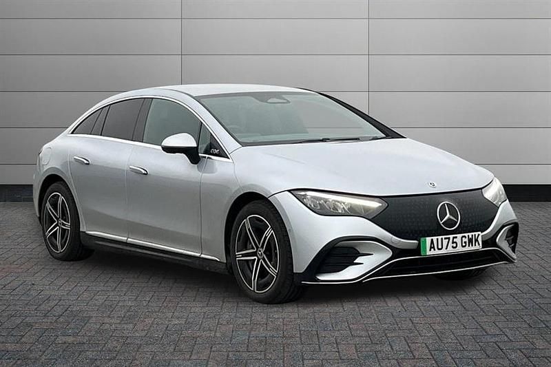 Used Mercedes EQE350 AMG line 214 kW (292 HP) 2025 High tech silver Sedan