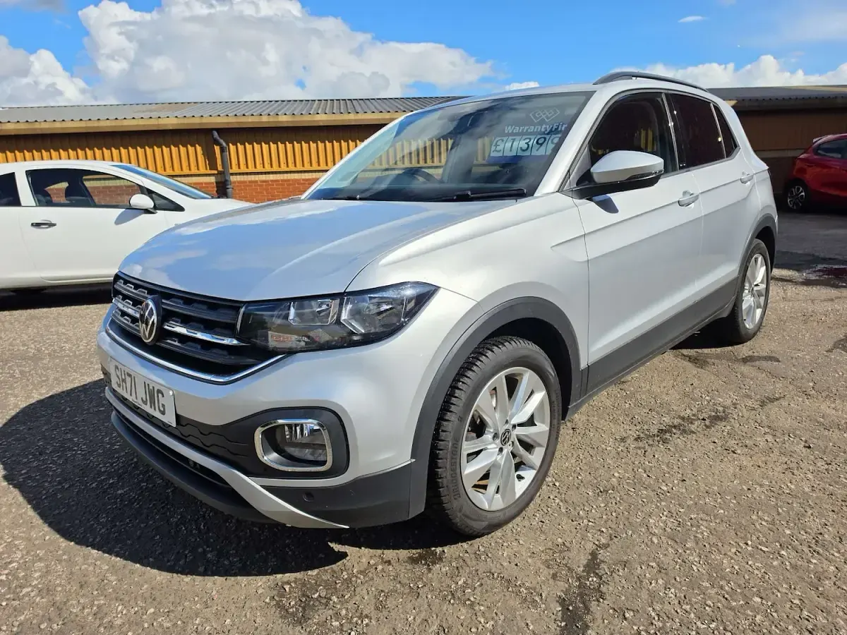 Used VW T-Cross Active 2022 Silver SUV