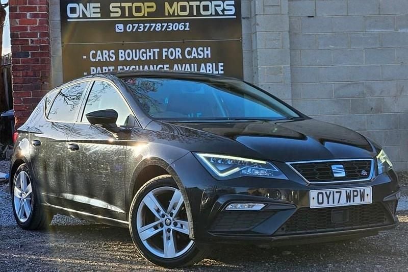 Used Seat Leon FR 150 HP (110 kW) 2017 Black Hatchback
