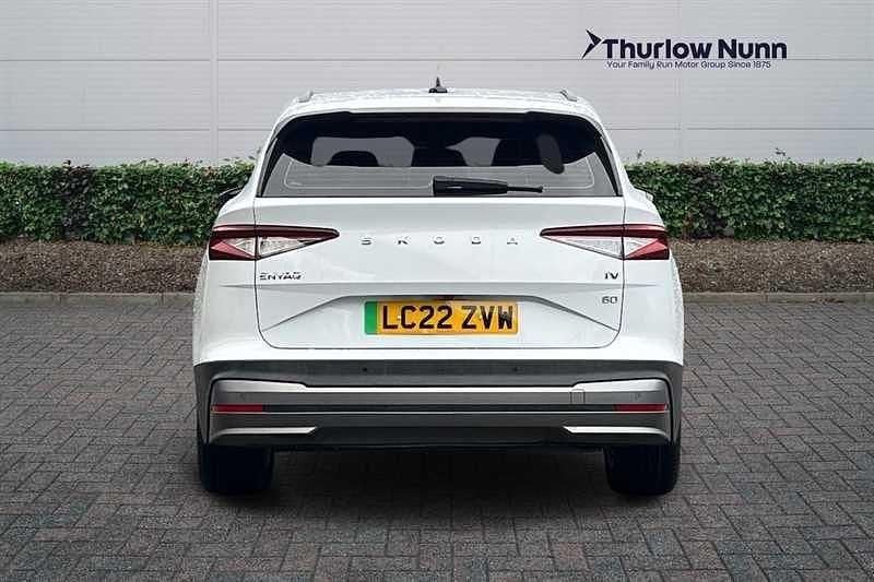 Used Skoda Enyaq iV ecoSuite 131 kW (179 HP) 2022 White SUV