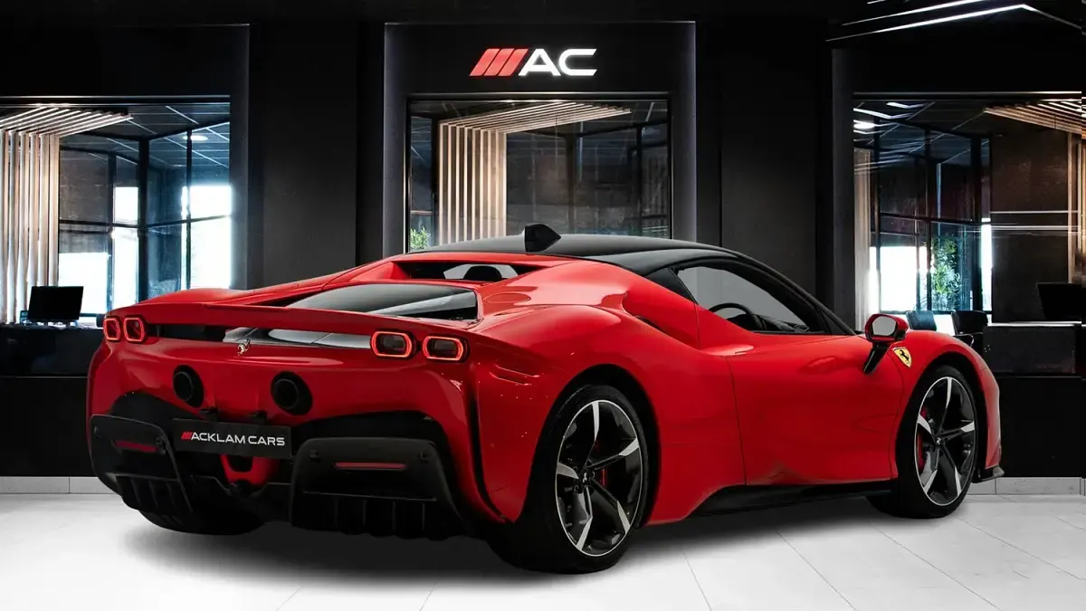 Used Ferrari SF90 2021 Red Coupe