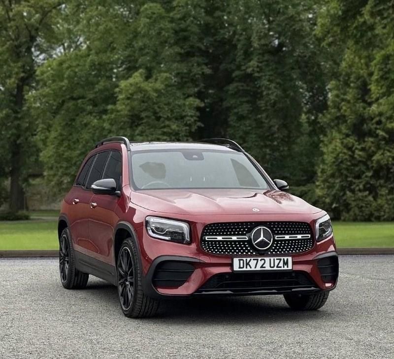 Used Mercedes GLB200 AMG line 163 HP (119 kW) 2022 Red SUV