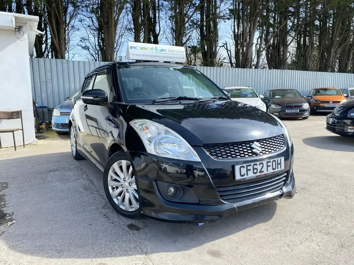 Used Suzuki Swift SZ4 82 HP (60 kW) 2012 Black Hatchback