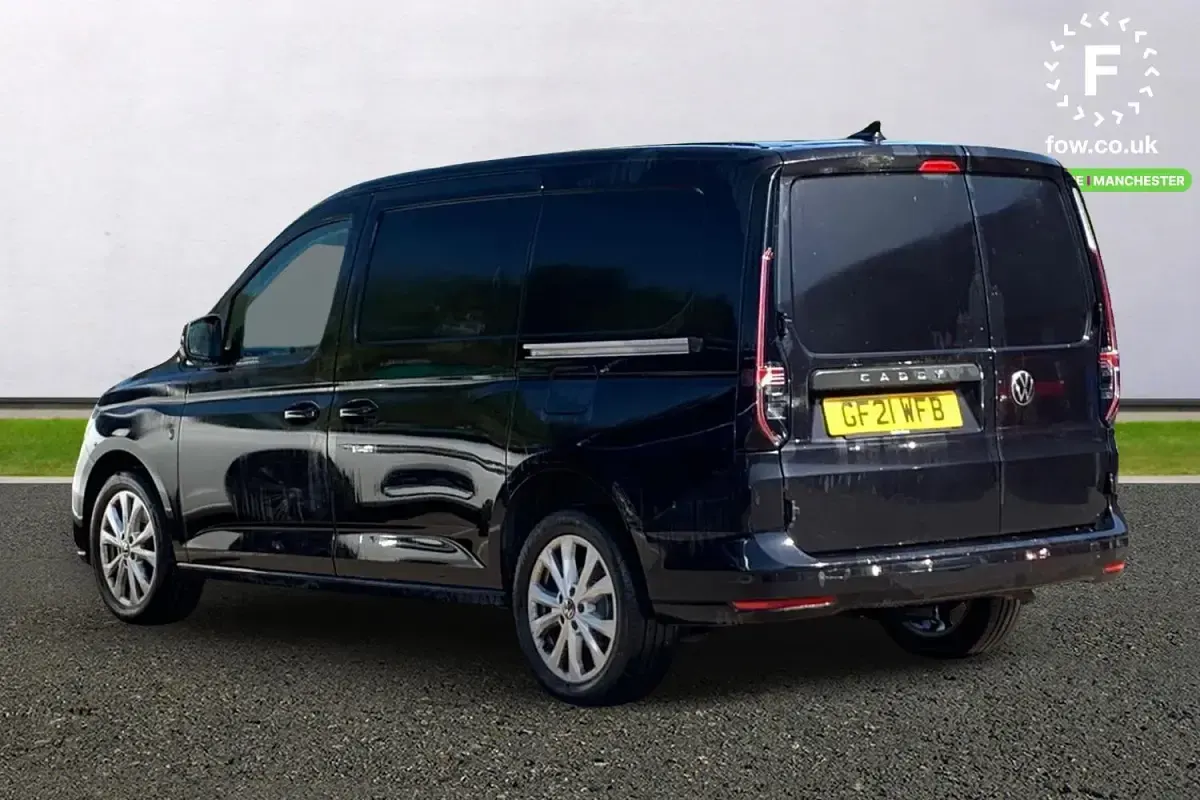 Used VW Caddy Pro 102 HP (75 kW) 2021 Black MPV