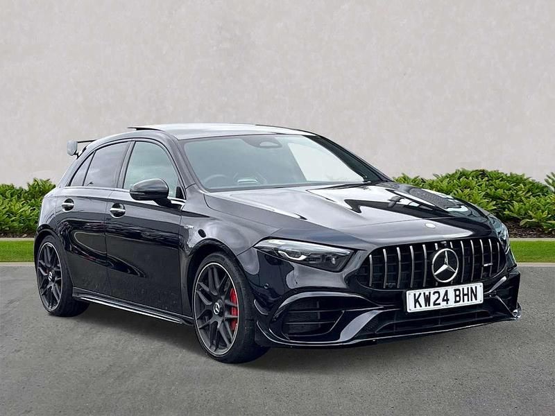 Used Mercedes A45 AMG 421 HP (309 kW) 2024 Black Hatchback