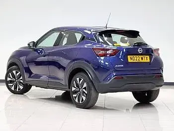 Used Nissan Juke Acenta 114 HP (83 kW) 2022 Blue SUV
