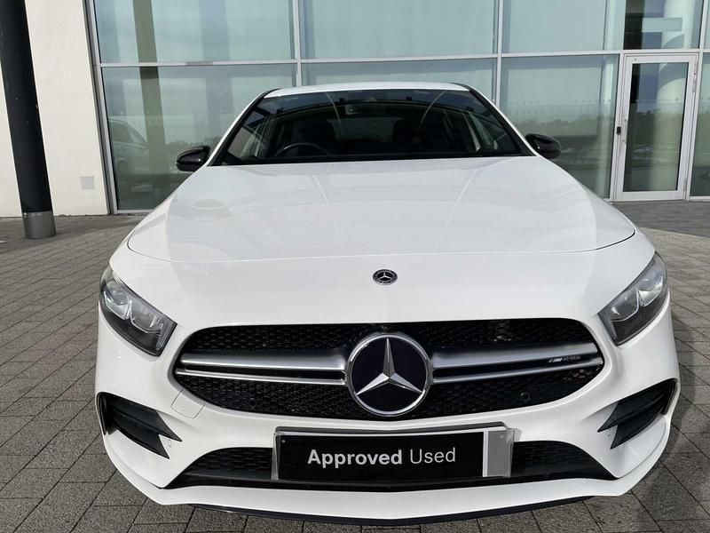 Used Mercedes A35 AMG Premium 2021 White Hatchback