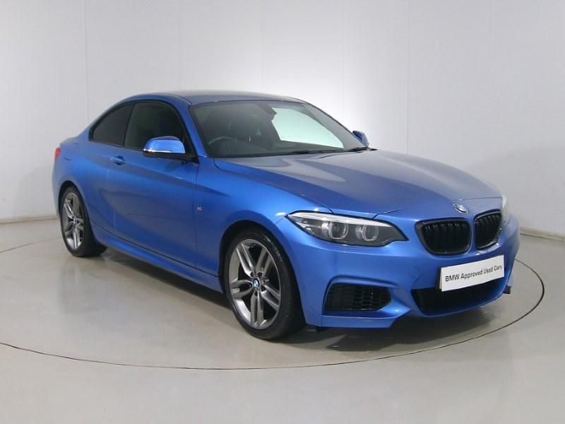 Used BMW 218 M Sport 134 HP (98 kW) 2019 Blue Coupe