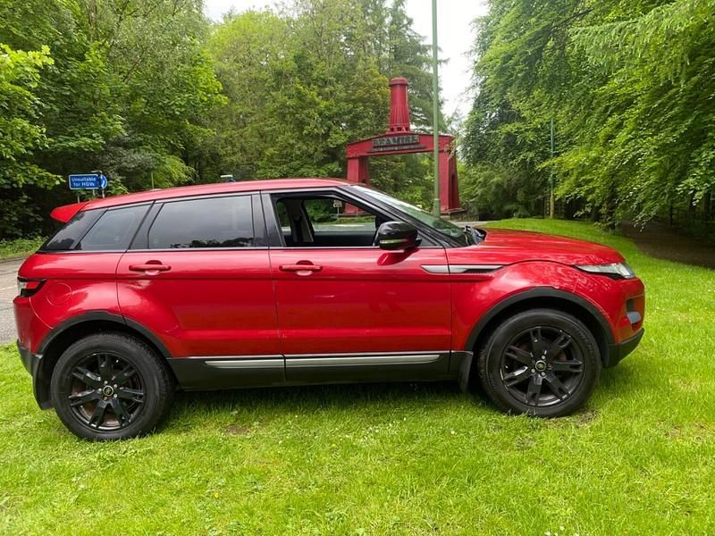 Used Land Rover Range Rover evoque Pure 190 HP (139 kW) 2013 Red SUV
