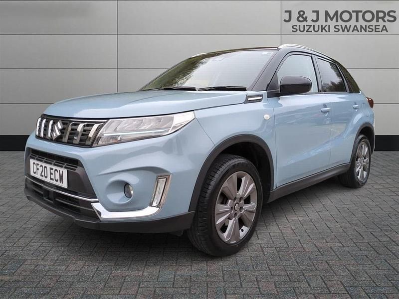 Used Suzuki Vitara SZ-T 140 HP (102 kW) 2020 Ice grey blue SUV