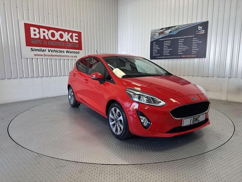 Used Ford Fiesta Trend 95 HP (69 kW) 2020 Red Hatchback