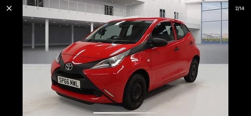 Red Used 2016 Toyota Aygo Hatchback | £5,295 (Good price) - Image 1/4