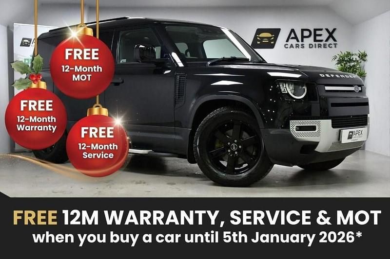 Black Used 2020 Land Rover Defender S SUV | £37,995 (Good price) - Image 1/4