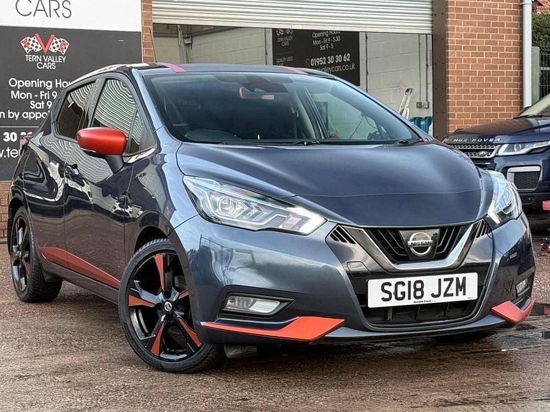 Used Nissan Micra S 71 HP (52 kW) 2018 Grey Hatchback