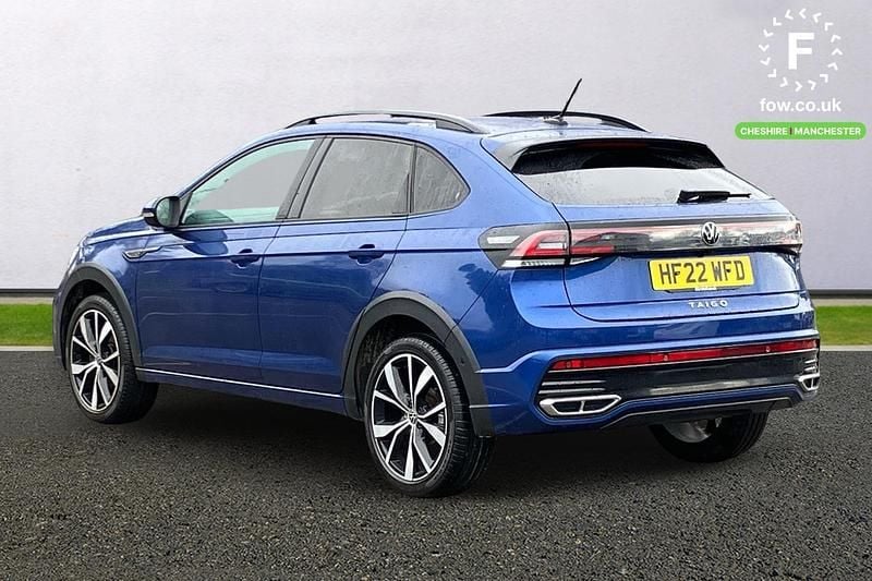 Used VW Taigo R-line 150 HP (110 kW) 2022 Blue SUV