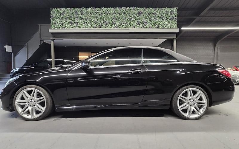 Used Mercedes E350 AMG line 258 HP (189 kW) 2016 Black Cabriolet