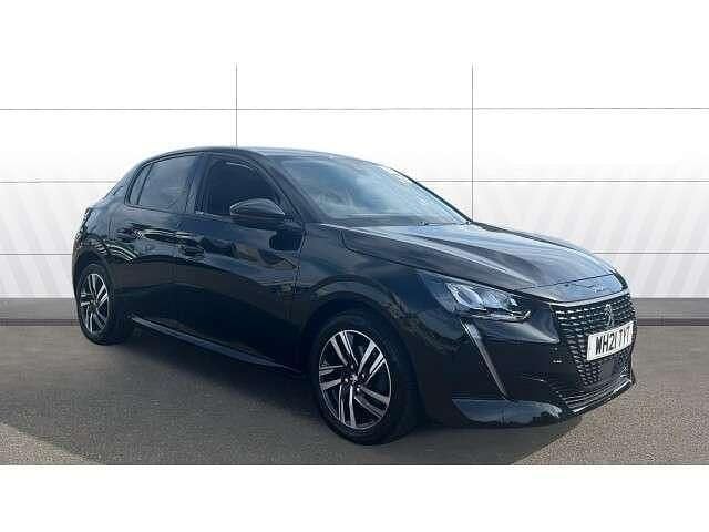 Black Used 2021 Peugeot 208 Allure Premium Hatchback | £14,097 (Fair price) - Image 1/4