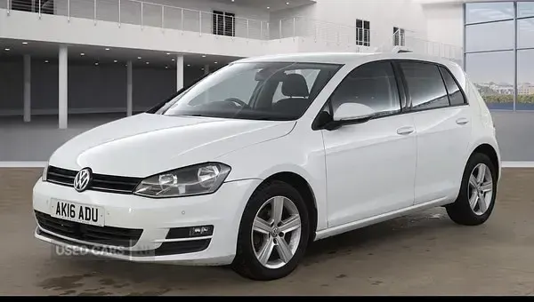 Begagnad VW Golf VII Edition 110 HK (80 kW) 2016 Vit Halvkombi