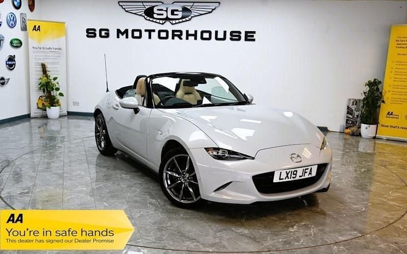Silver Used 2019 Mazda MX5 Inclusive Cabriolet | £17,495 (Fair price) - Image 1/4