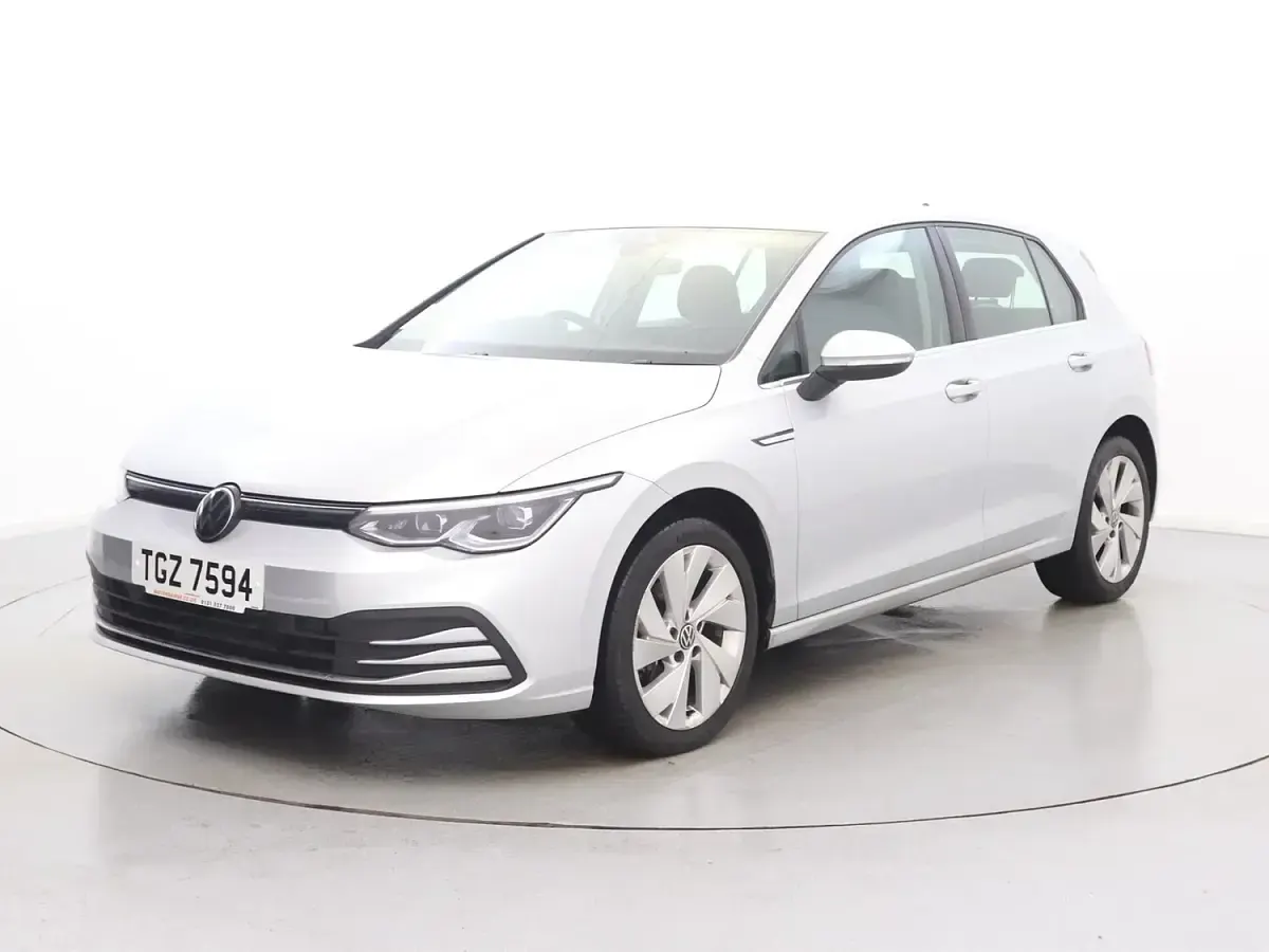 Used VW Golf VII Style 150 HP (110 kW) 2021 Silver Hatchback