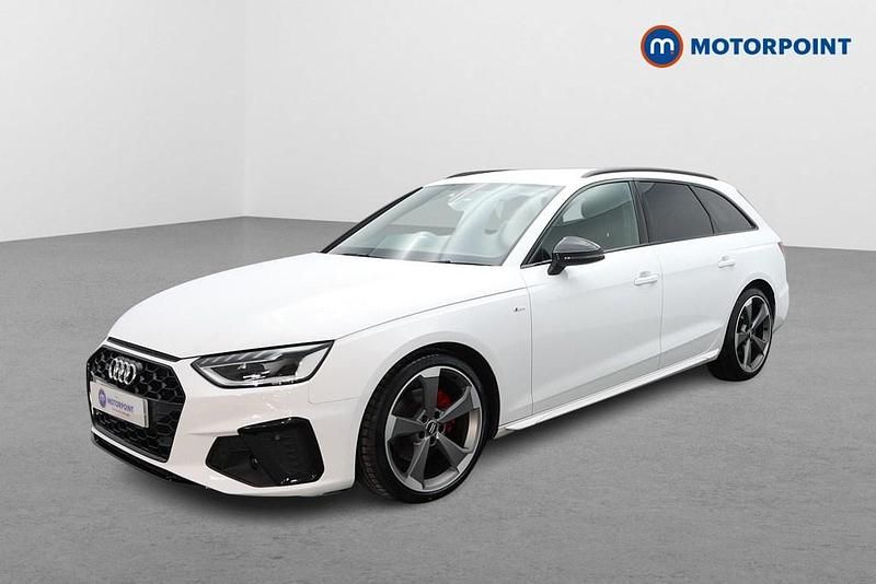 Used Audi A4 Black Edition 245 HP (180 kW) 2019 White Estate