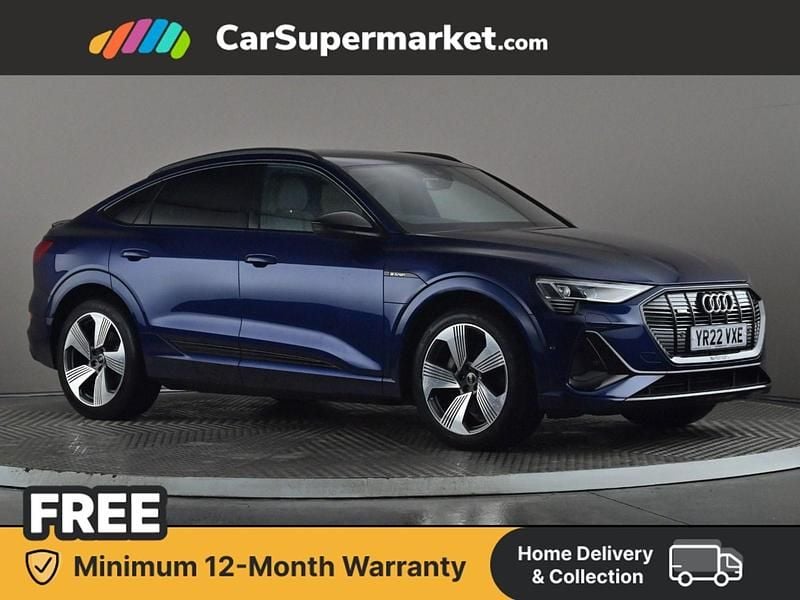 Used Audi e-tron Black Edition 230 kW (313 HP) 2022 Blue SUV