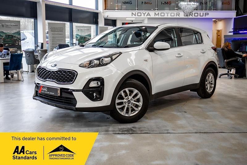 Used Kia Sportage 114 HP (83 kW) 2019 White SUV