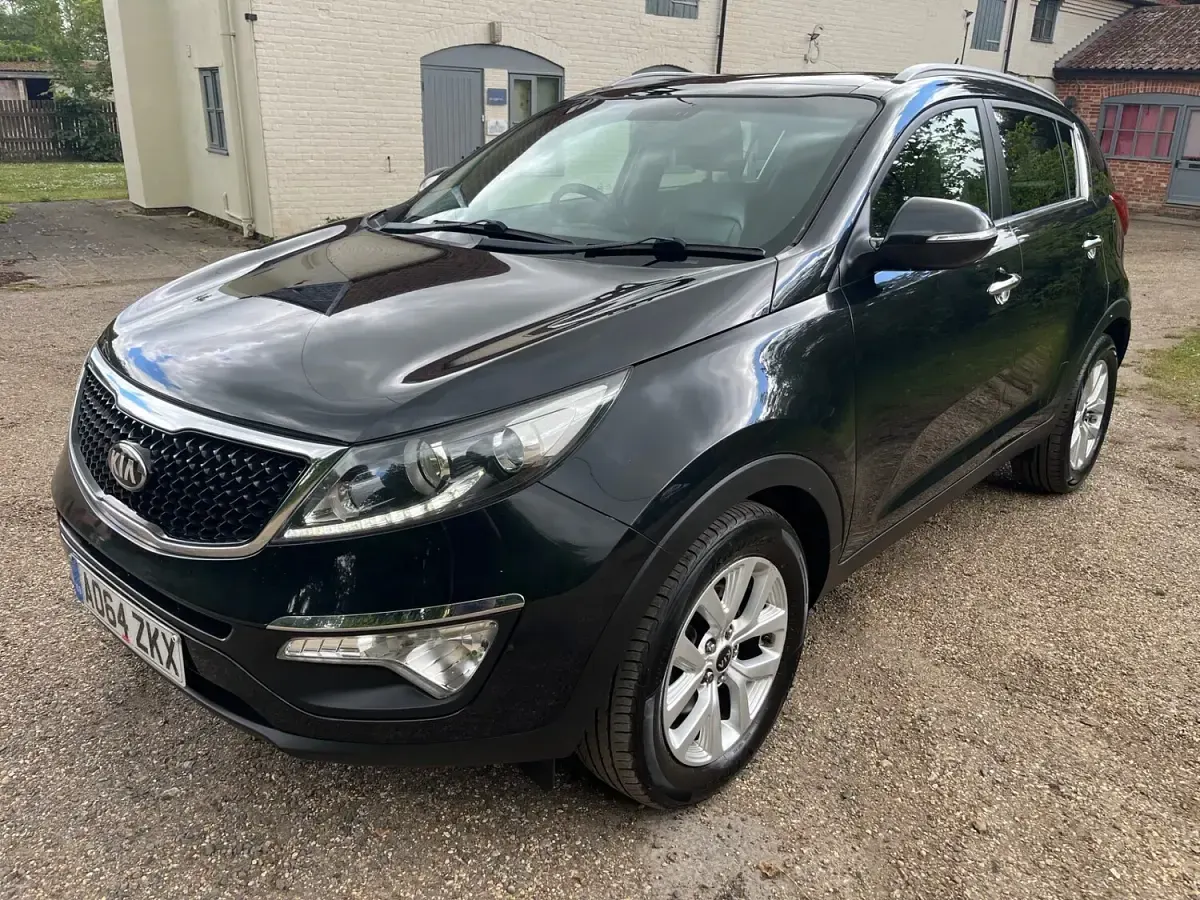 Used Kia Sportage 115 HP (84 kW) 2014 Black SUV